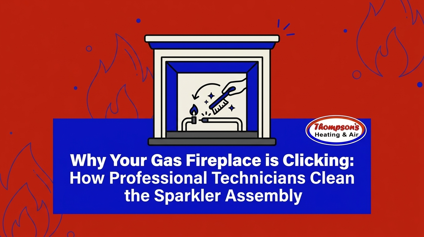 How Professional Technicians Clean the Sparkler Assembly in Gas Fireplaces