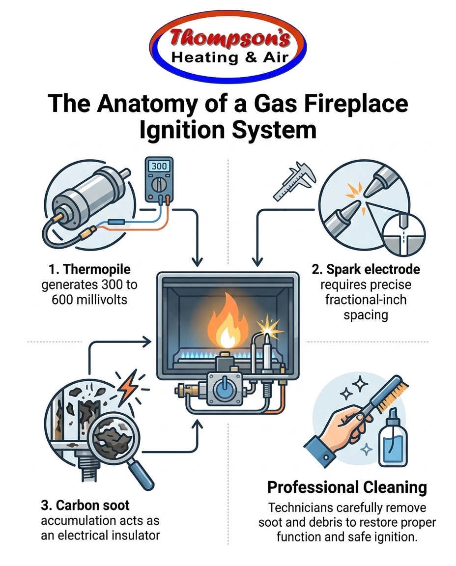 The Anatomy of a Gas Fireplace Ignition System