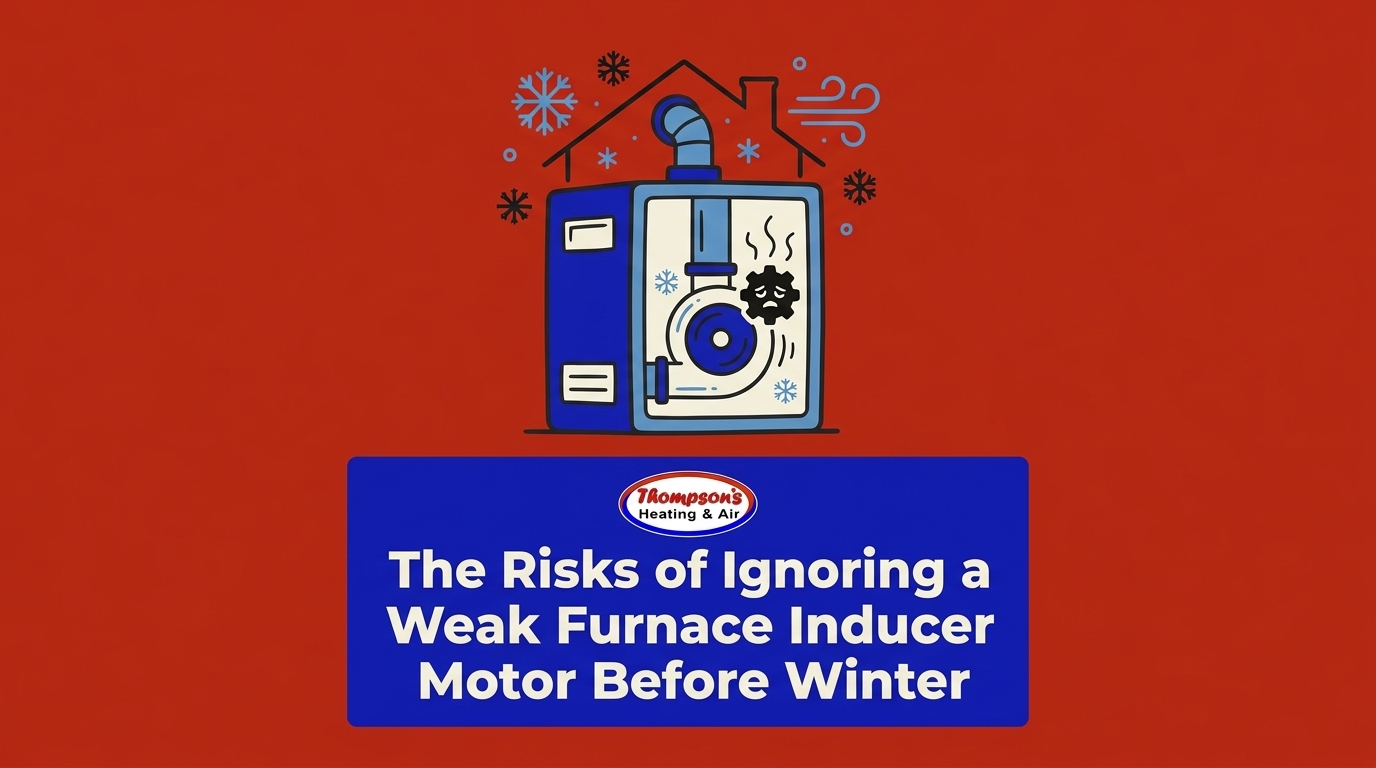 The Risks of Ignoring a Weak Furnace Inducer Motor Before Winter