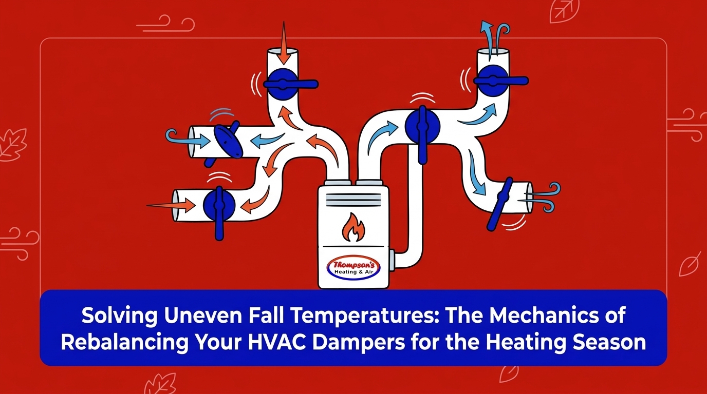The Mechanics of Rebalancing Your HVAC Dampers for the Heating Season