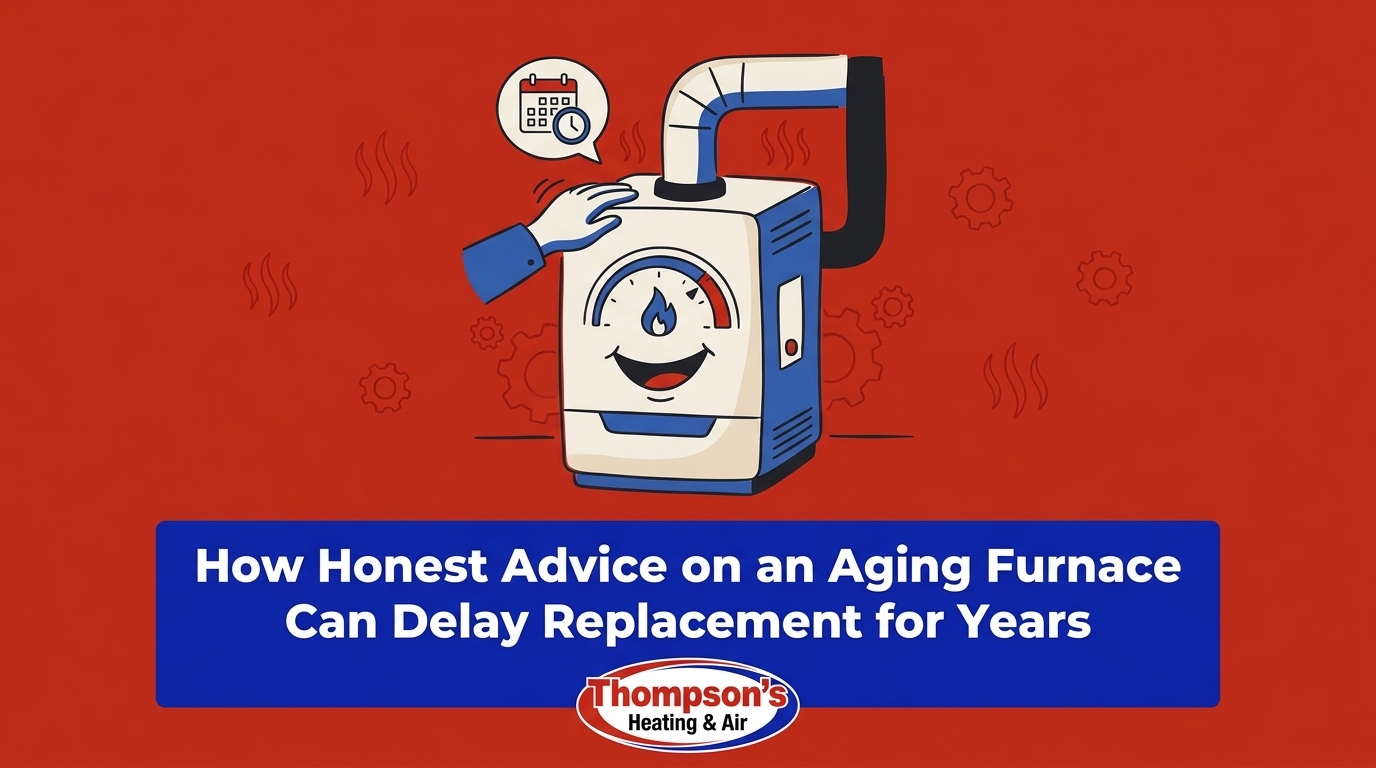 How Honest Advice on an Aging Furnace Can Delay Replacement for Years