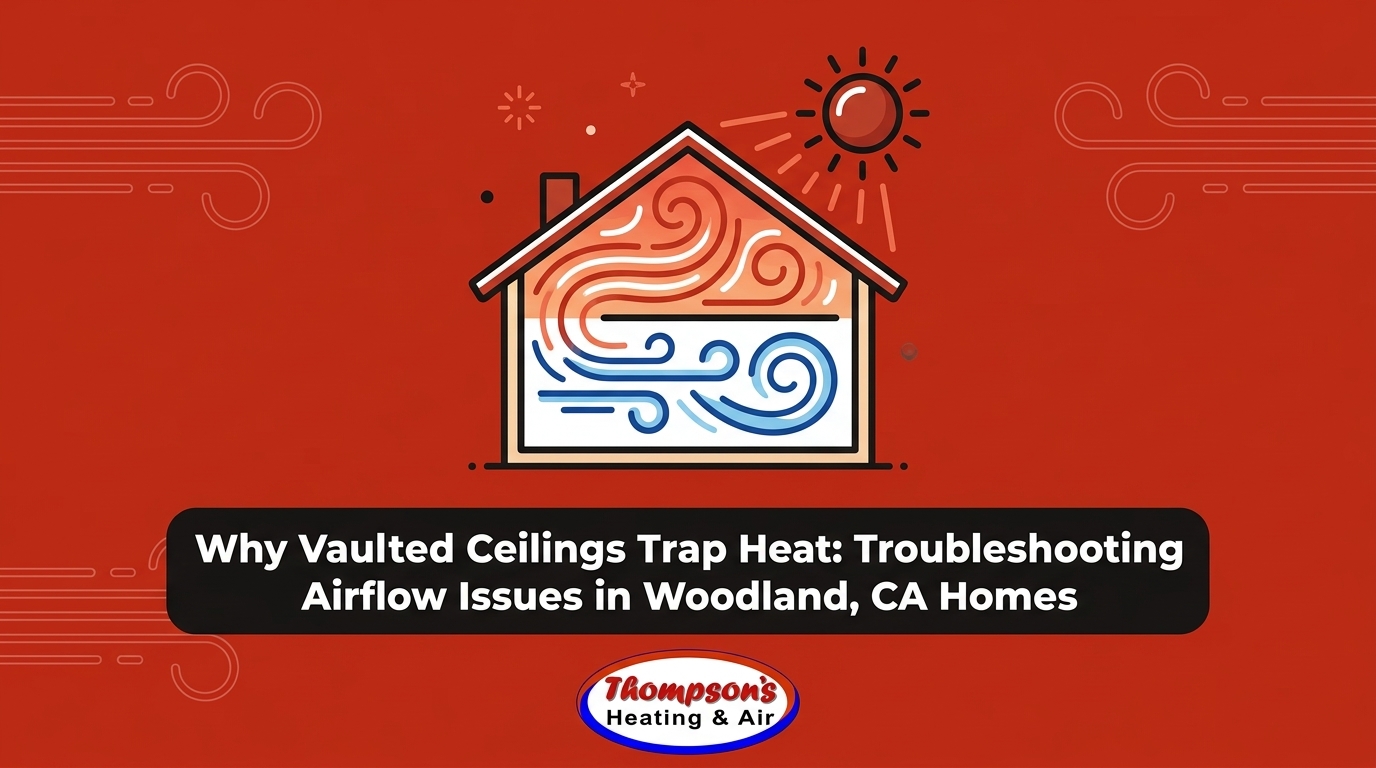 Troubleshooting Airflow Issues in Woodland Homes with Vaulted Ceilings
