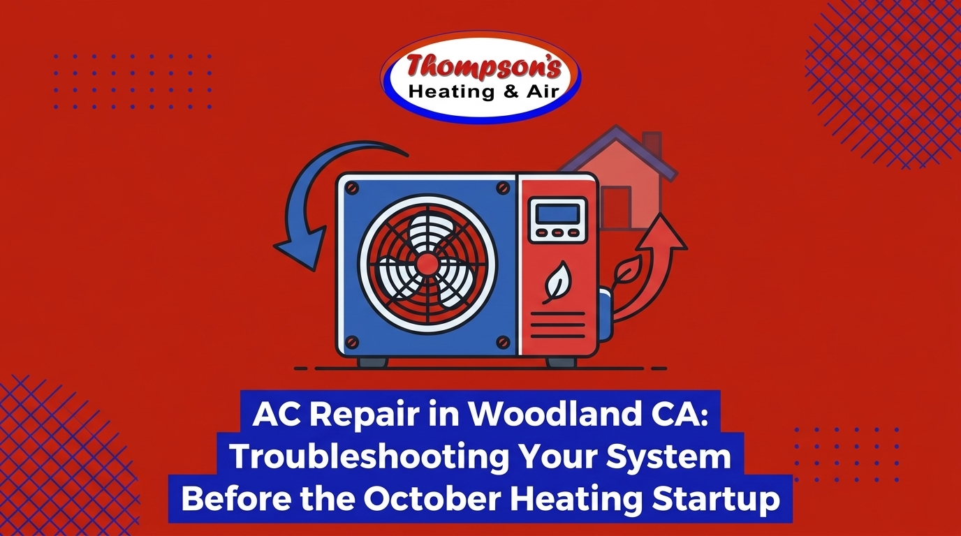 AC Repair in Woodland CA: Troubleshooting Your System Before the October Heating Startup