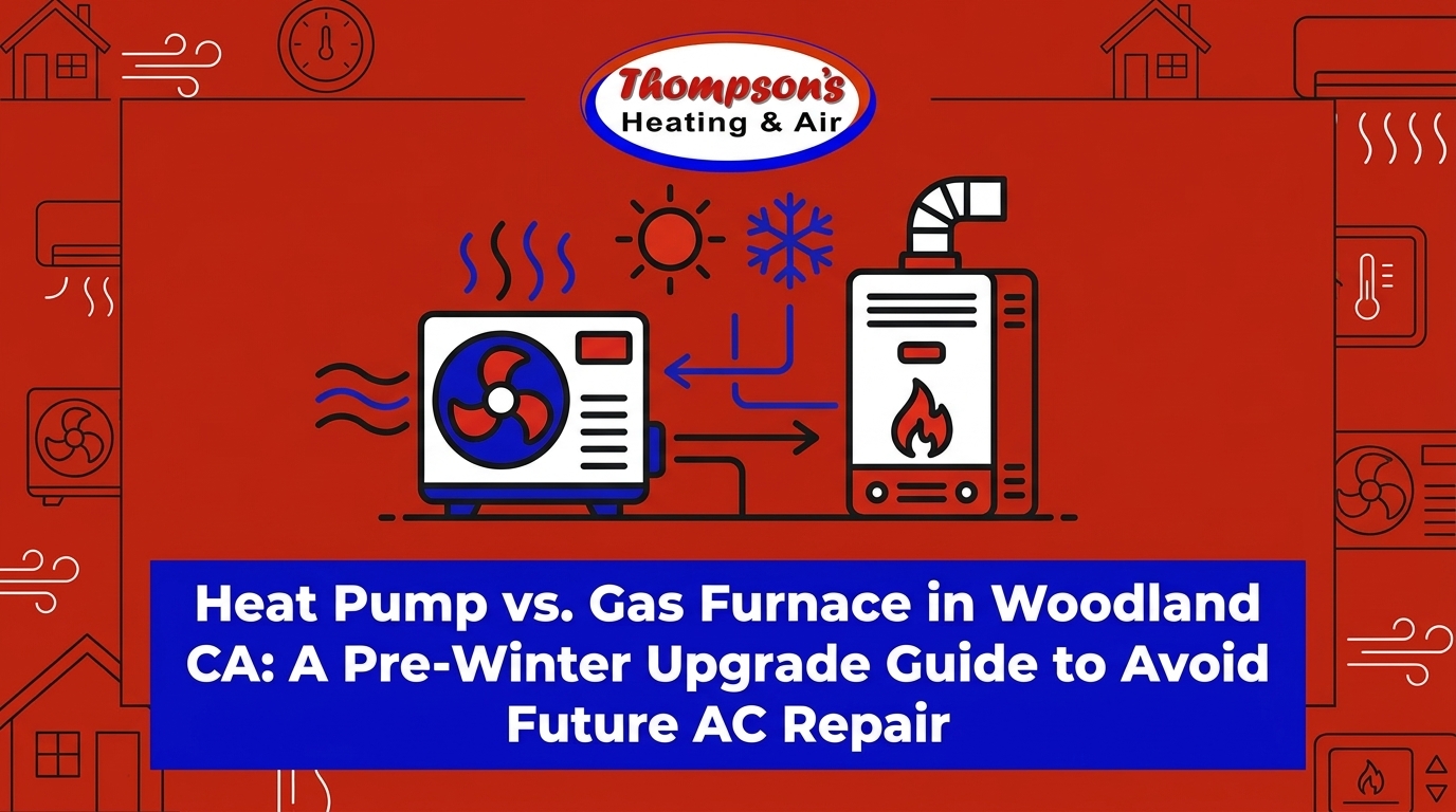 Heat Pump vs. Gas Furnace in Woodland CA: A Pre-Winter Upgrade Guide to Avoid Future AC Repair