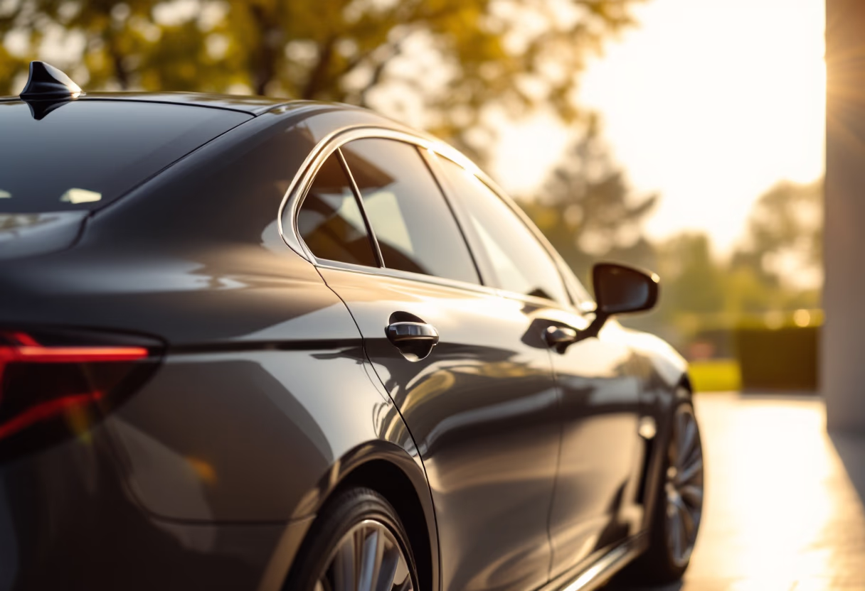 image of vehicle exterior (for an auto dealership)