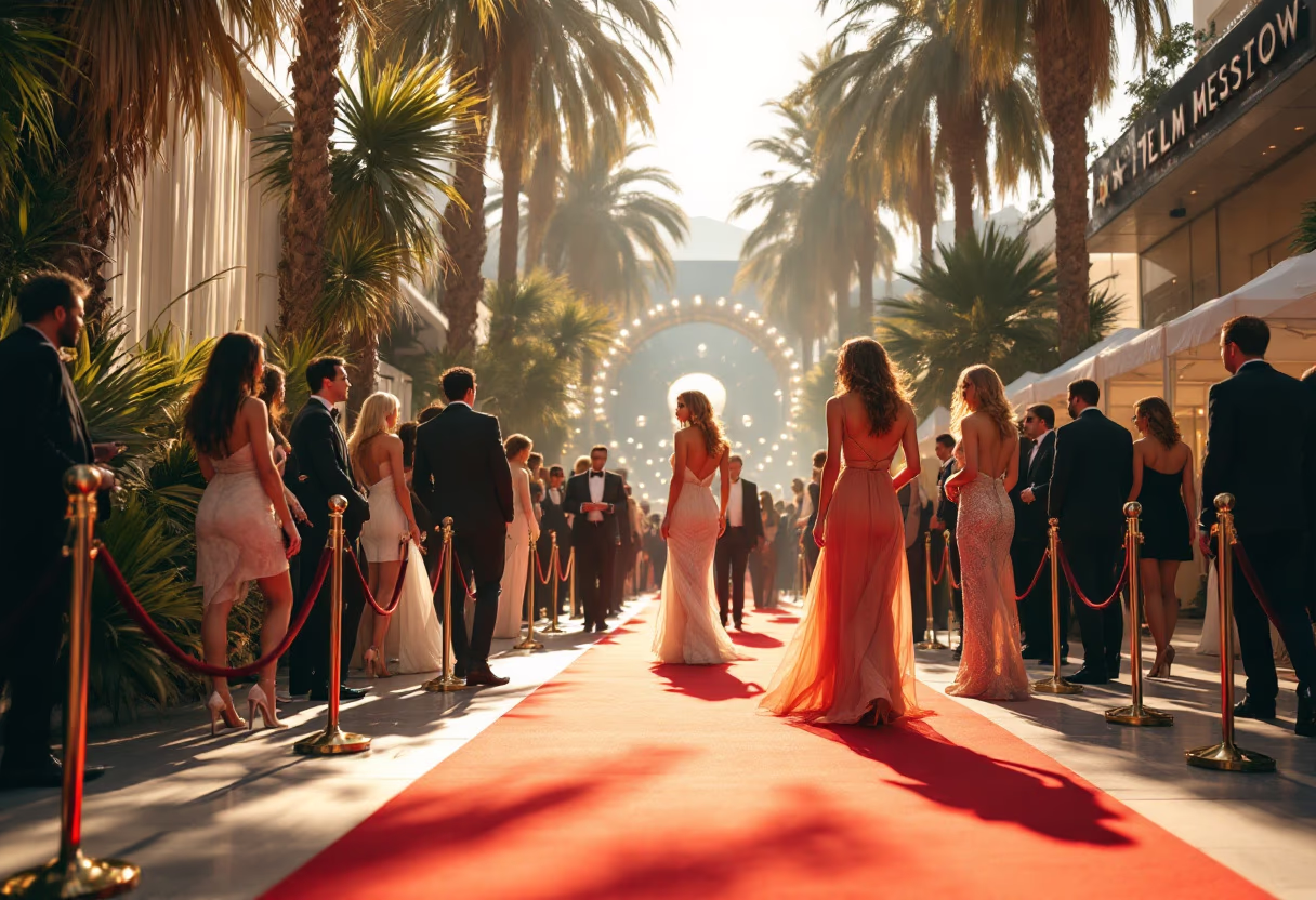 a recent red carpet event opening for a film festival