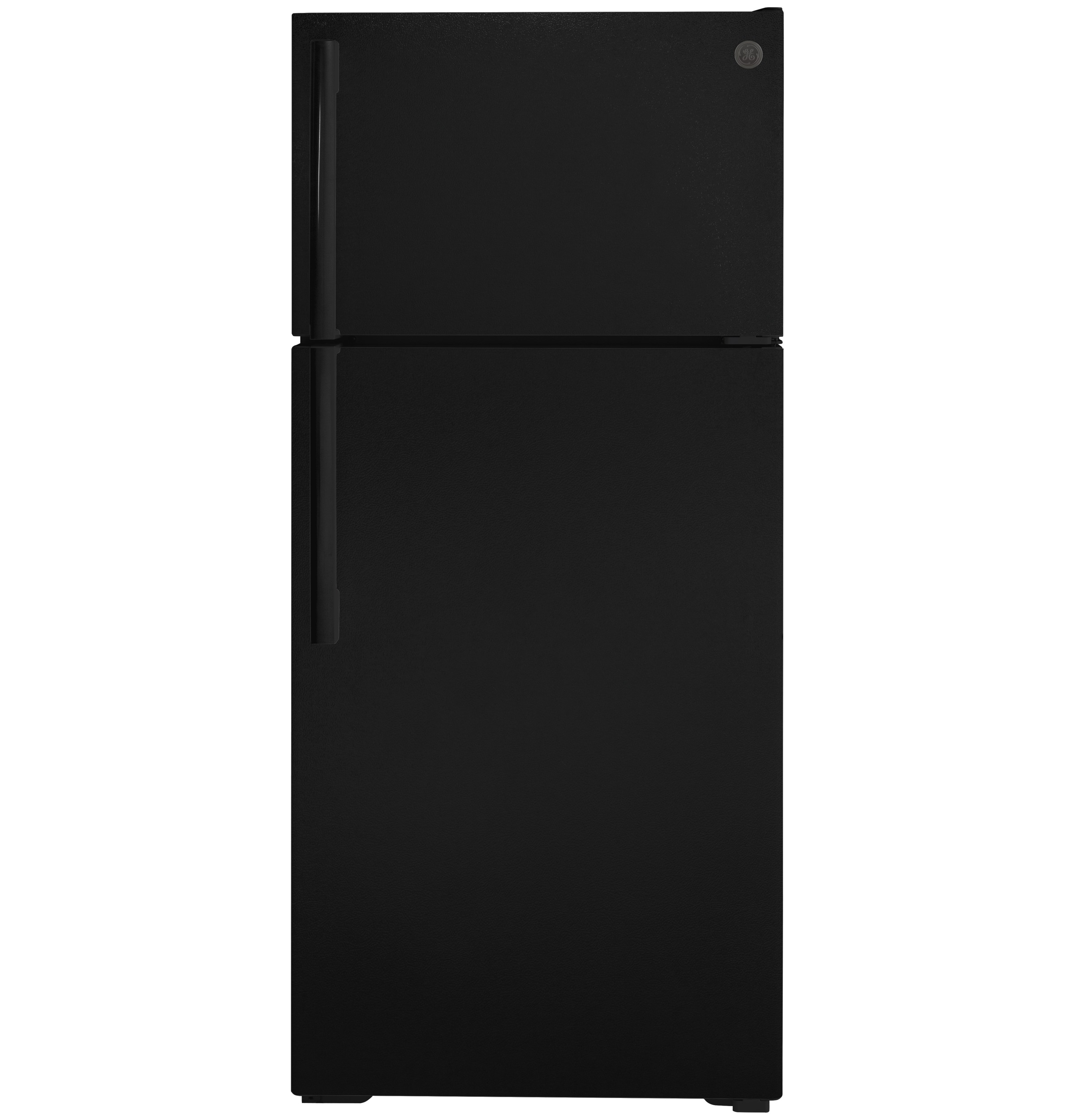 GE GTS17DTNRBB 28" Top Freezer Refrigerator 16.6 Cu. Ft. Black