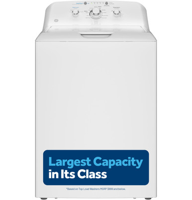 GE 4.0 cu. ft. Capacity Top Load Washer with Stainless Steel Basket and Water Level Control