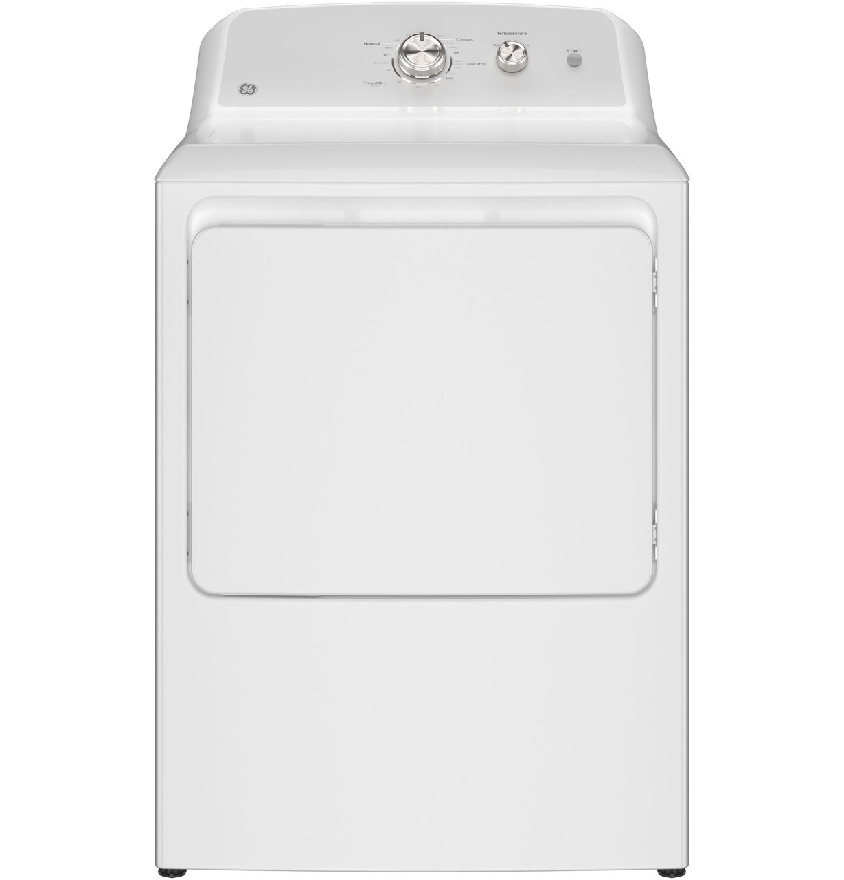 GE GTD38GASWWS 27" Gas Dryer 7.2 Cu. Ft. White