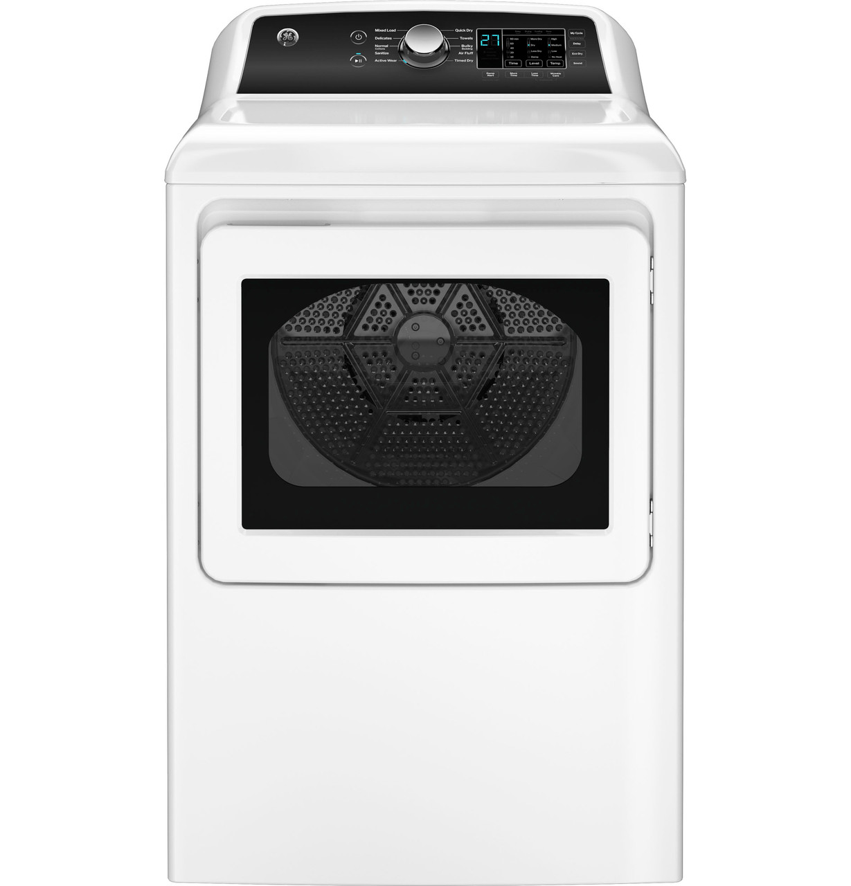 GE GTD58GBSVWS 27" Gas Dryer 7.4 Cu. Ft. White