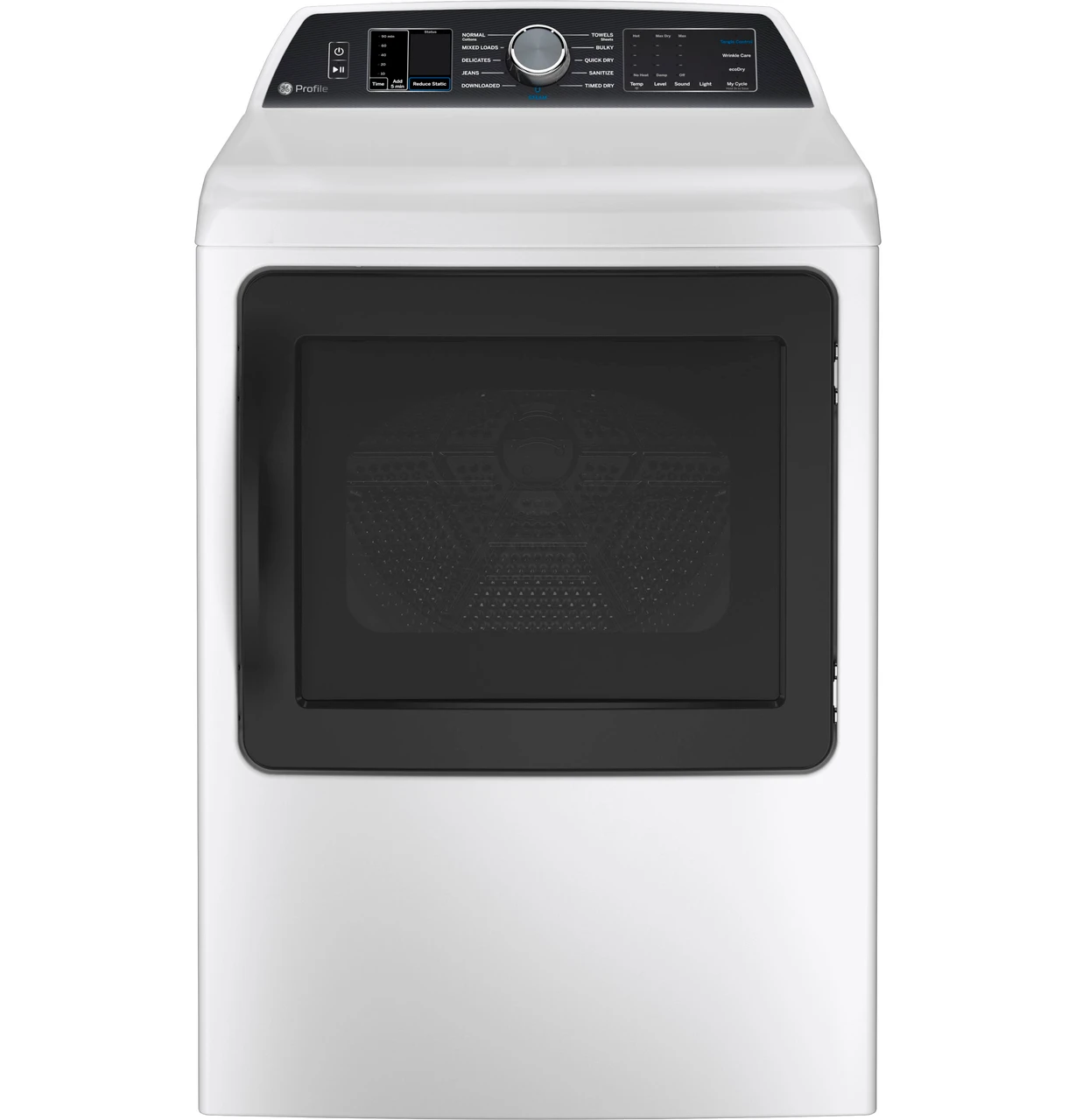 GE PTD70EBSTWS 27" Electric Dryer 7.4 Cu. Ft. White