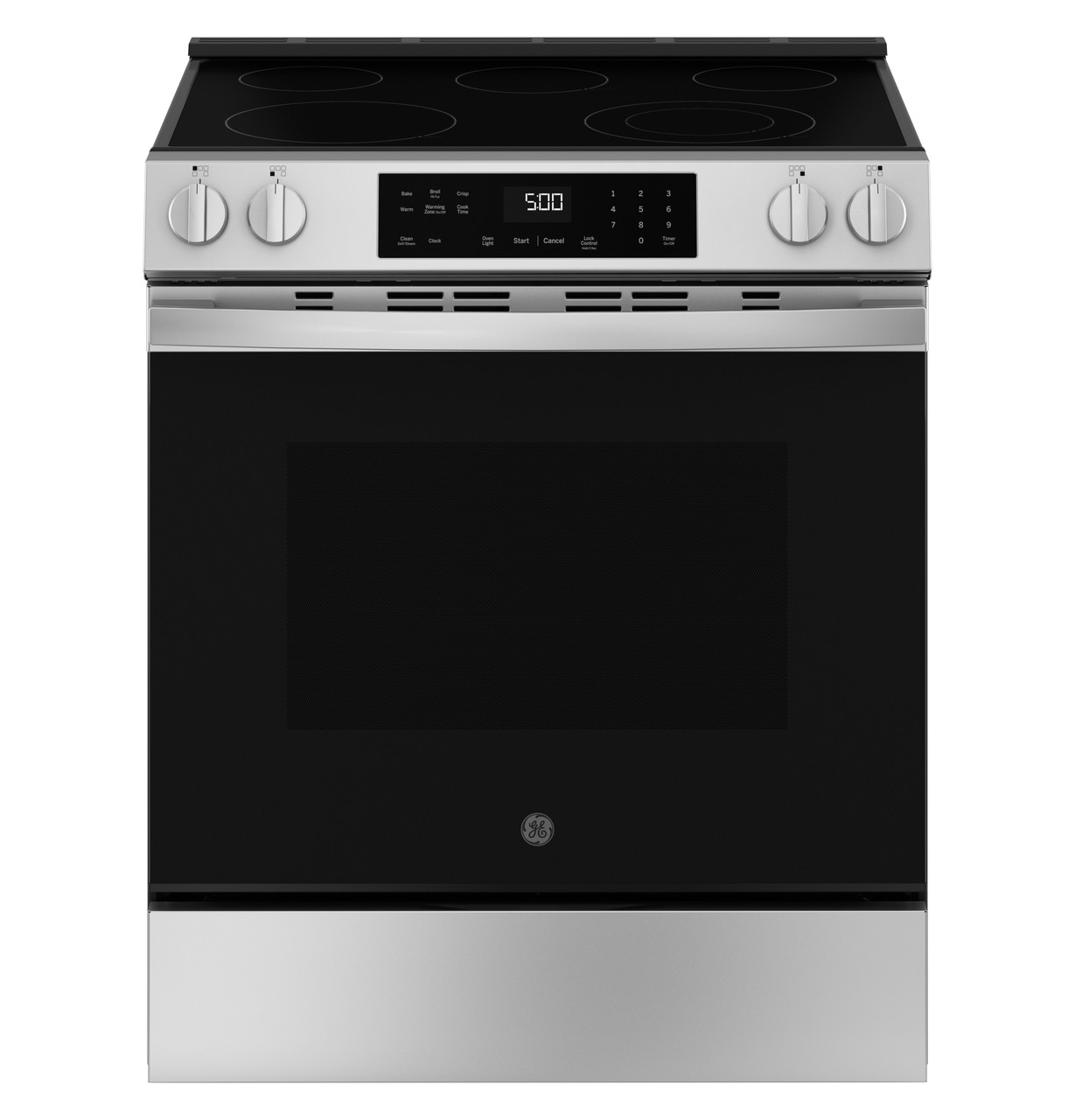 GE ENERGY STAR 30" Slide-In Electric Range with Crisp Mode