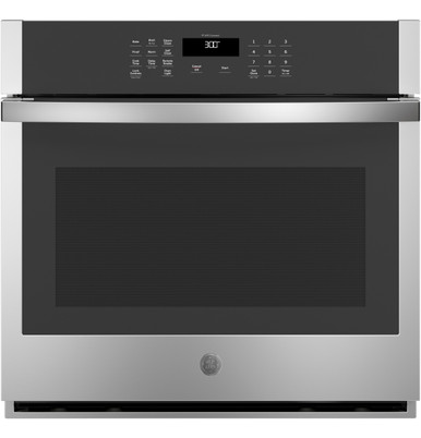 GE 30" Smart Built-In Self-Clean Single Wall Oven with Never-Scrub Racks