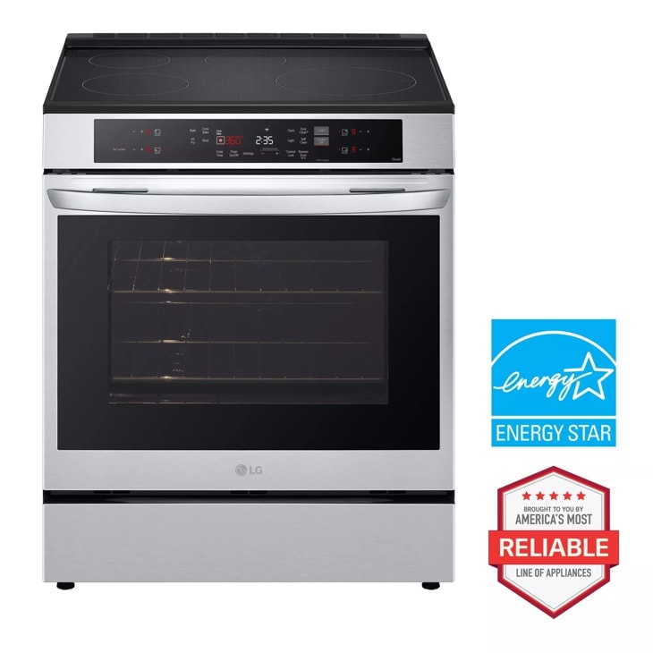 LG 6.3 cu. ft. Smart Induction Slide-In Range with Convection & Air Fry (LSIL633TFE)