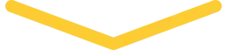 Yellow chevron arrow pointing downward on transparent background.
