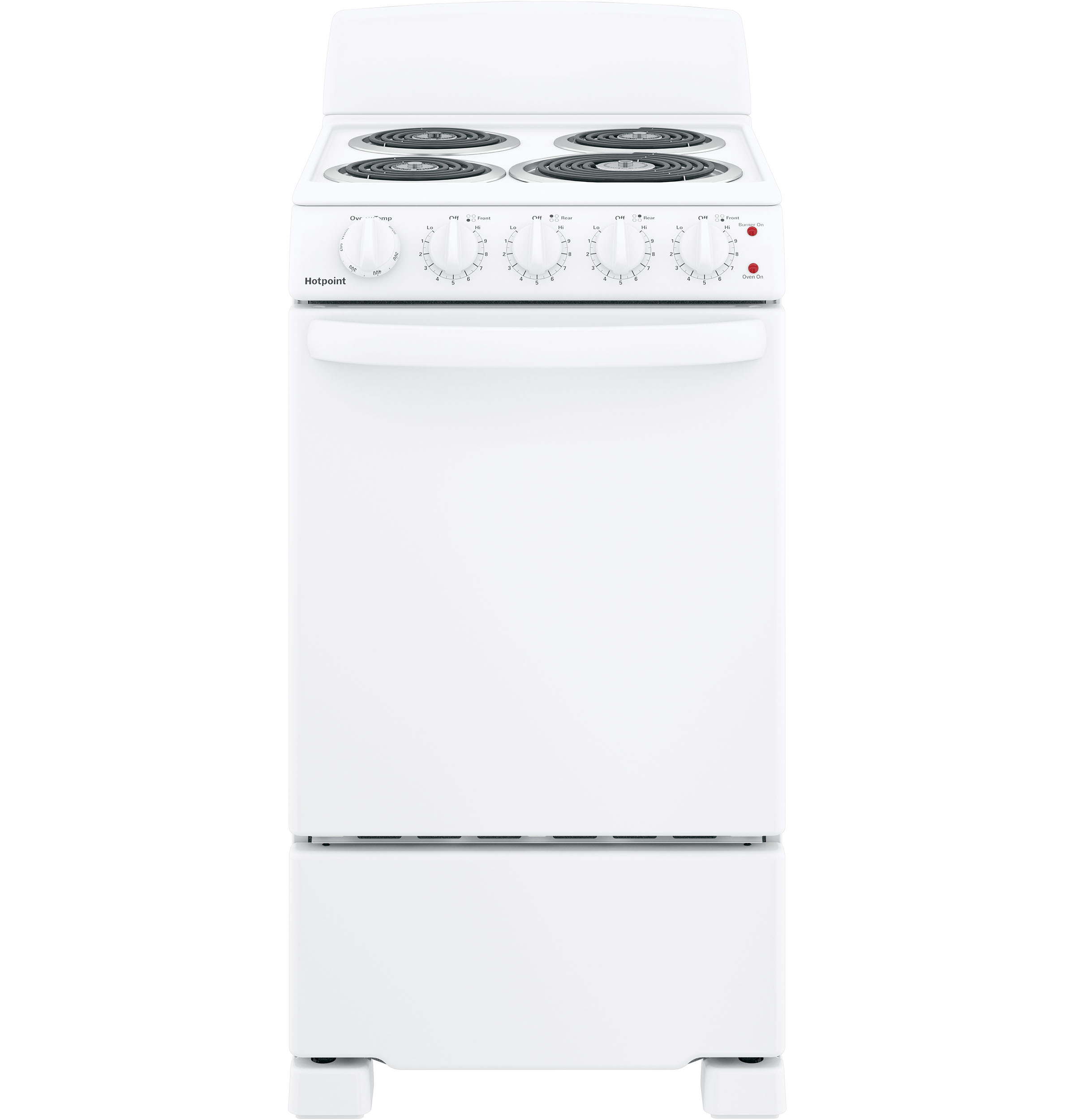 Hotpoint 20 in. Freestanding Electric Coil Range