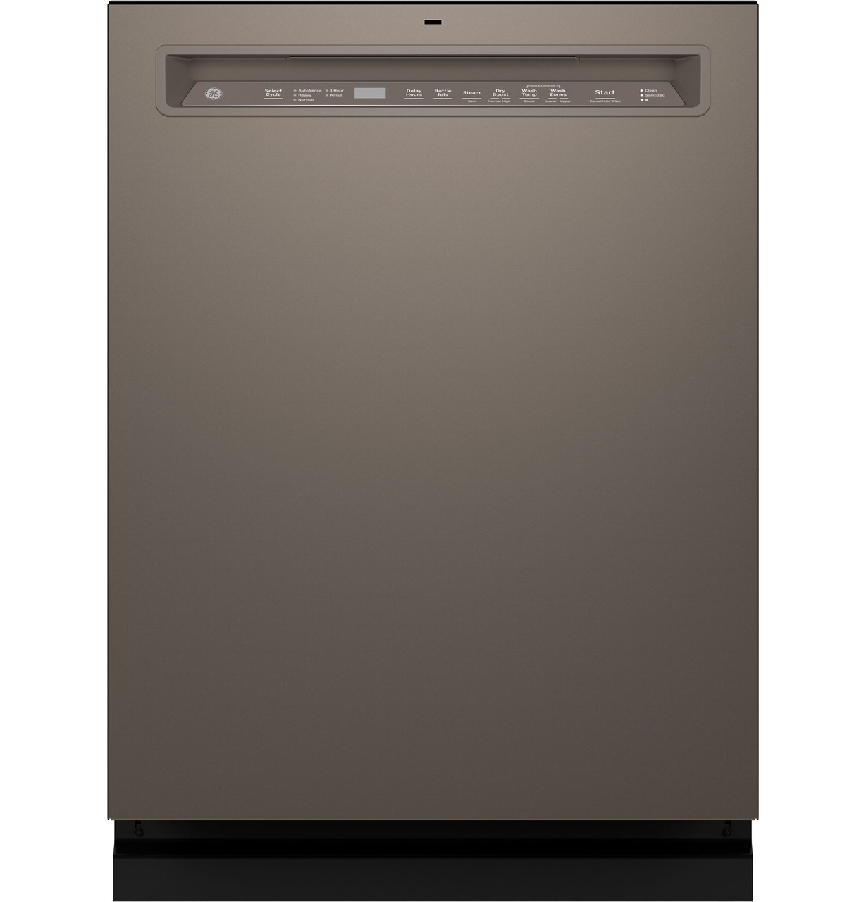 GE ENERGY STAR Front Control with Stainless Steel Interior Dishwasher with Sanitize Cycle