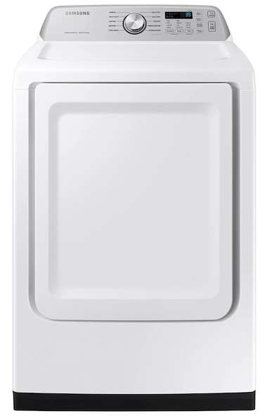 Samsung 7.4 cu. ft. Smart Electric Dryer with Sensor Dry - White