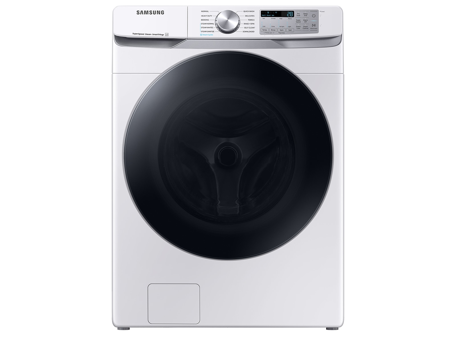 Samsung 4.5 cu. ft. Large Capacity Smart Front Load Washer with Super Speed Wash