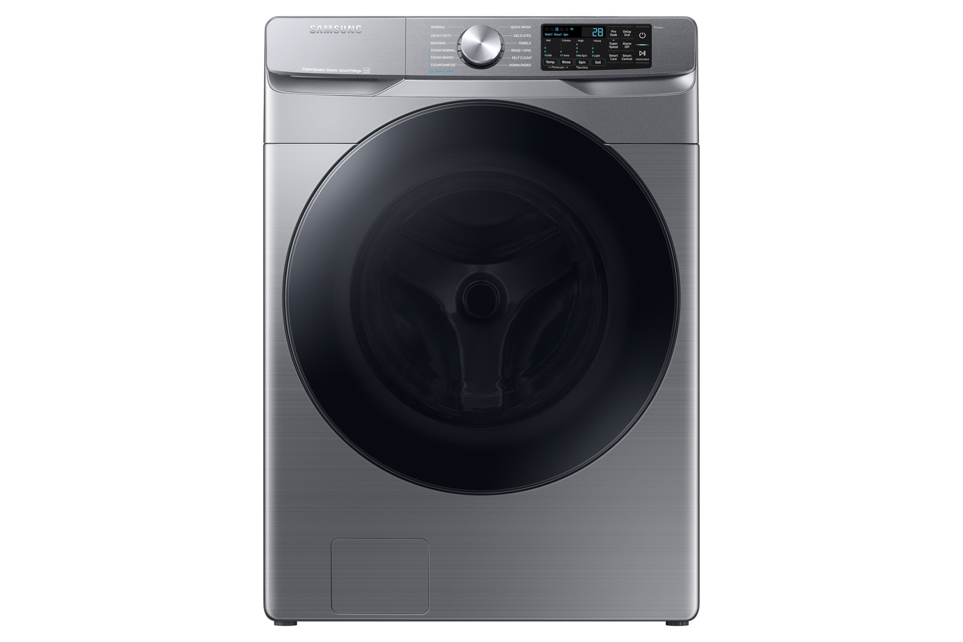 Samsung 4.5 cu. ft. Smart Front Load Washer with Super Speed Wash and Steam