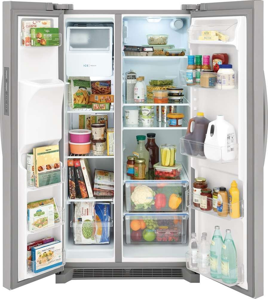 Frigidaire 25.6 Cu. Ft. 36" Side-by-Side Refrigerator with External Water Dispenser