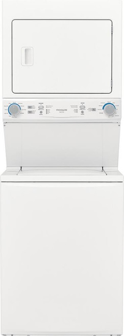 Frigidaire 27 Inch Electric Stacked Laundry Center WashTower - 3.9 cu. ft. Washer and 5.6 cu. ft. Dryer