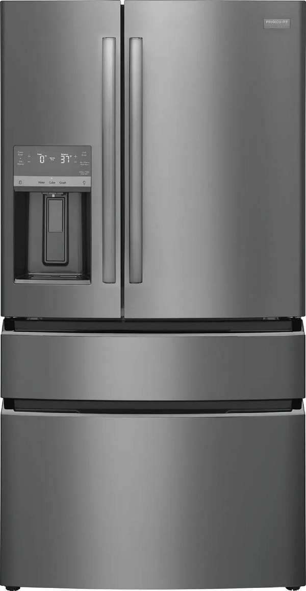 Frigidaire Gallery GRMC2273CD 36" Counter-Depth 4-Door French Door Refrigerator 21.5 Cu. Ft. Black Stainless Steel