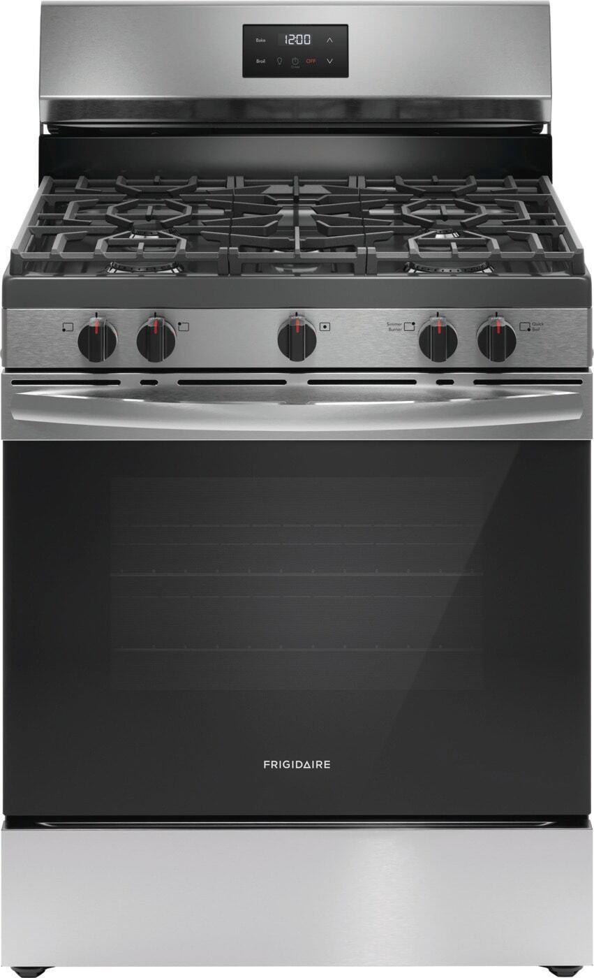 Frigidaire 30" Freestanding Gas Range with Quick Boil