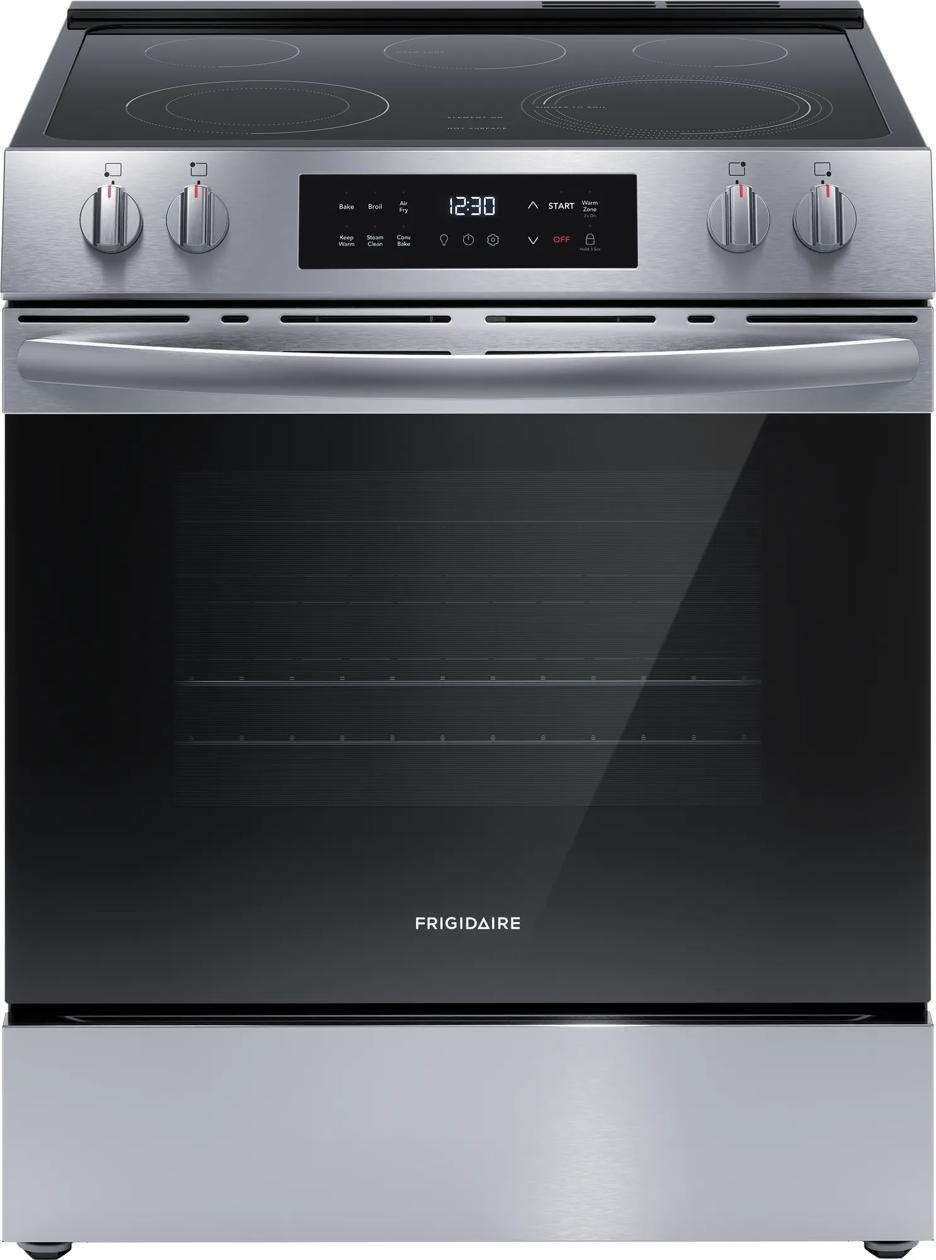 Frigidaire 30" Front Control Electric Range with Air Fry
