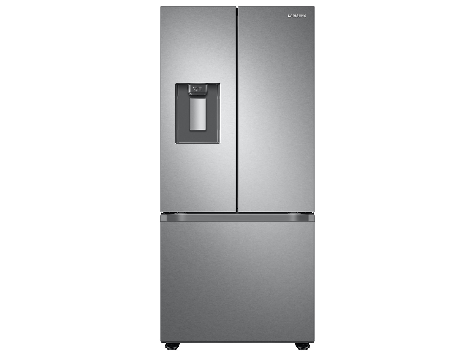Samsung 22 Cu. Ft. Smart 3-Door French Door Refrigerator with Water Dispenser