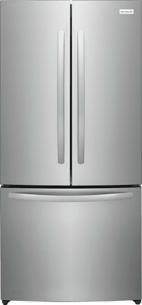 Frigidaire FRFG1723AV 31.5" French Door 17.6 Cu. Ft. Fingerprint-Resistant Stainless Steel Look