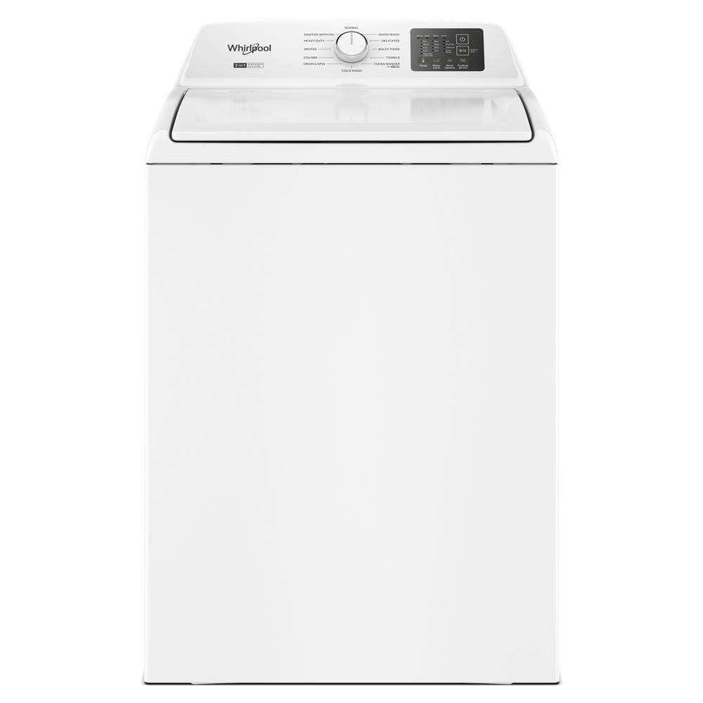 Whirlpool WTW4107SW 27.125" Top Load 4.3 Cu. Ft. White