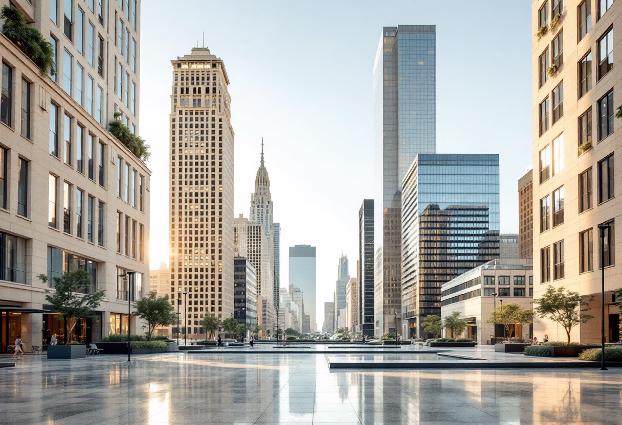 cityscape with digital overlays [background image]