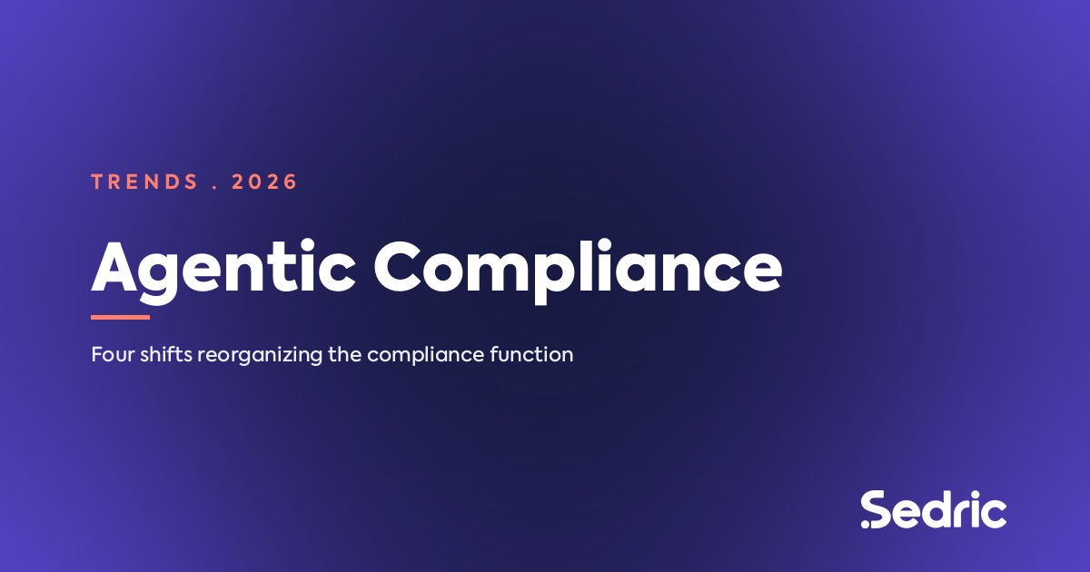 The four structural shifts reorganizing the compliance function in regulated financial services.