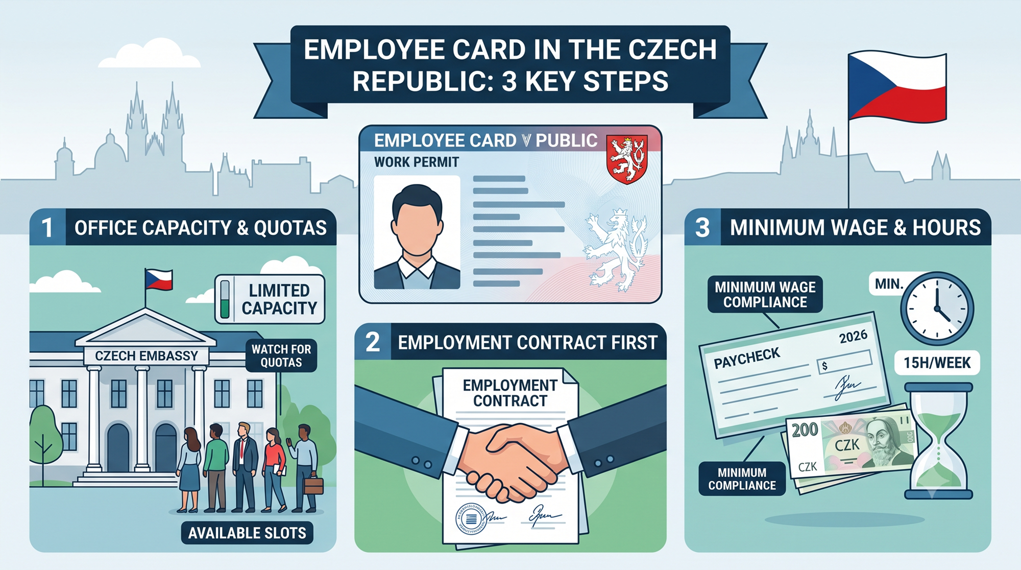 Employee card: Three conditions you must meet to get it