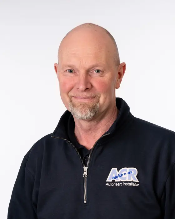 Elektriker Trond Erik Ingeberg hos ACR Elektro