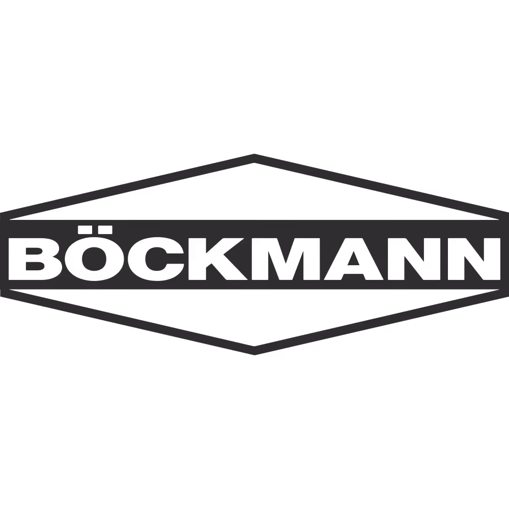 Böckmann company name inside a hexagonal outline.