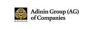 Adinin Group (AG) of Companies logo with a decorative emblem above the company name.