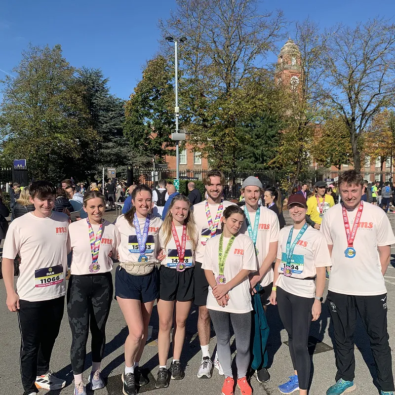 People running for MS Together