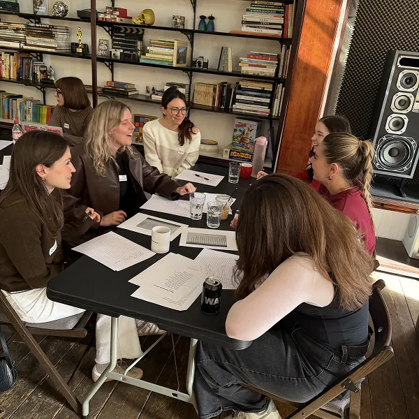 People at a creative MS Together event