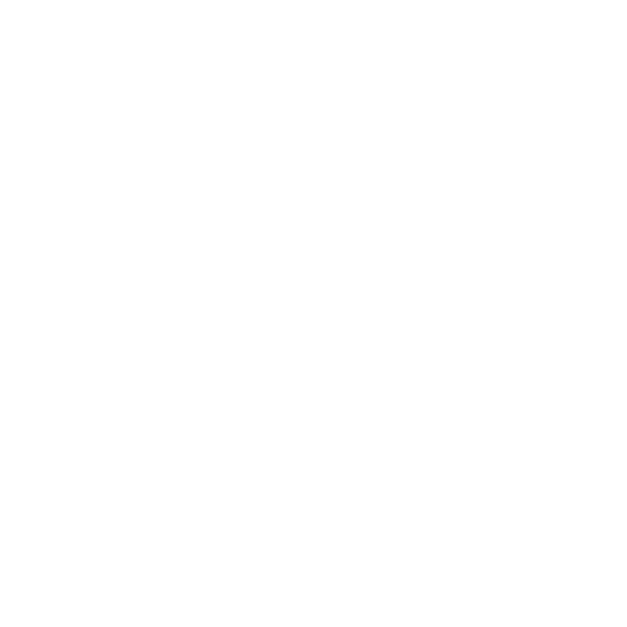 White checkmark inside a partially complete white circle on a black background.