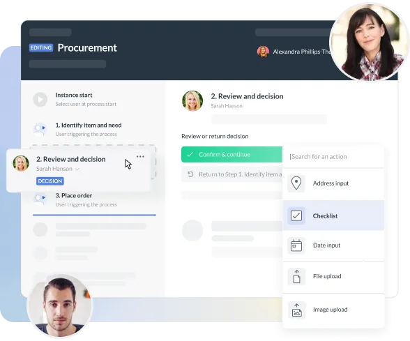 Next Matter workflow building example