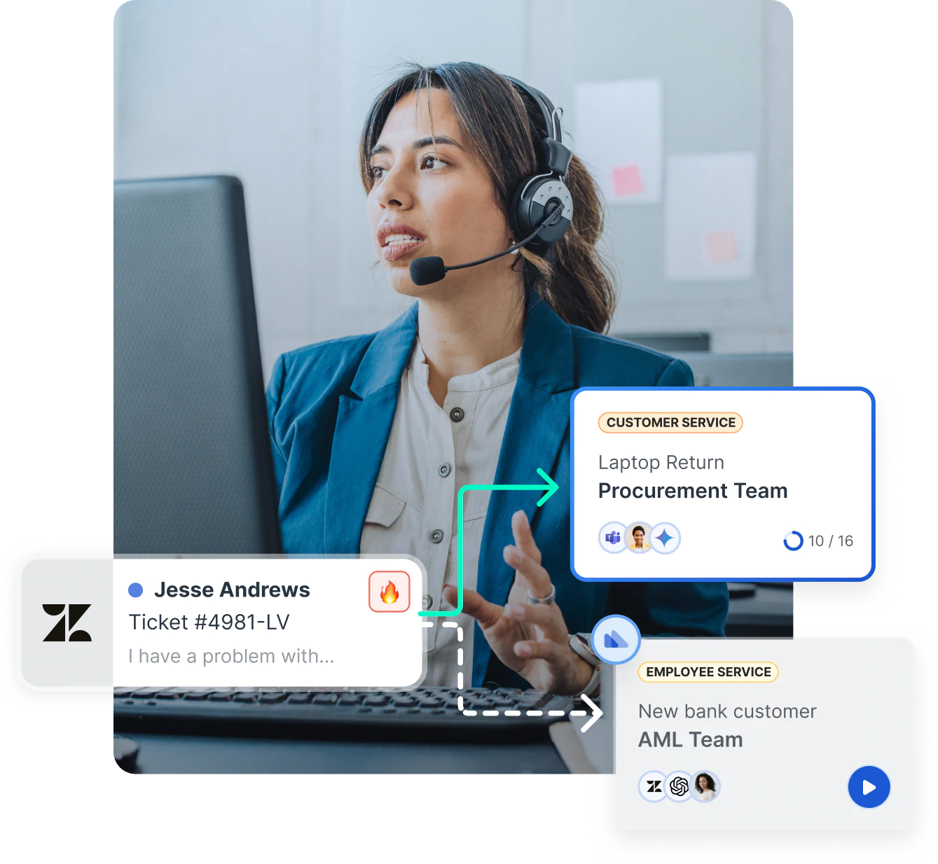 middle-aged woman talking on mobile phone