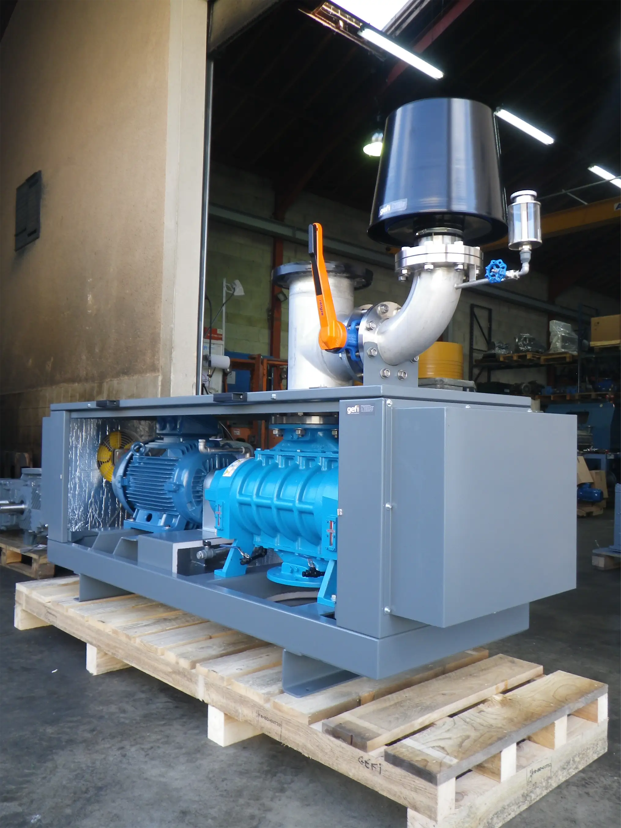 Compression mécanique