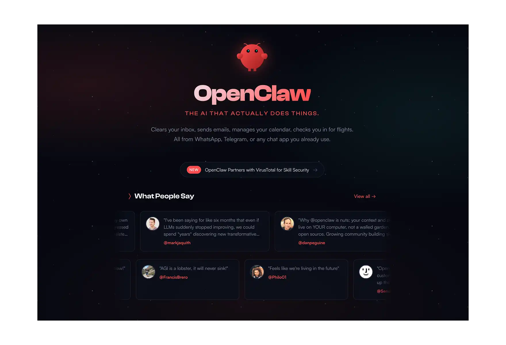 OpenClaw is the best local AI assistant