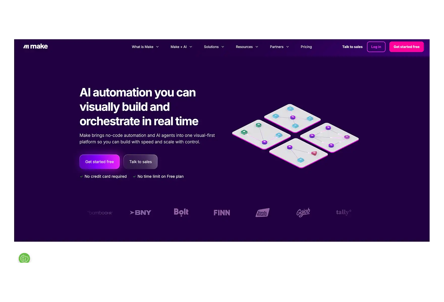 Make AI automation software tool