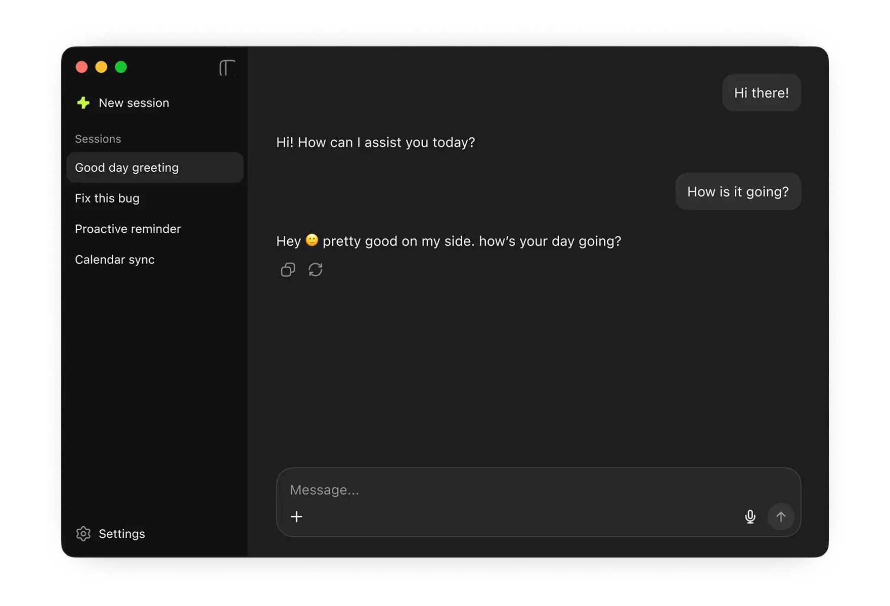 Atomic Bot running OpenClaw natively on a 