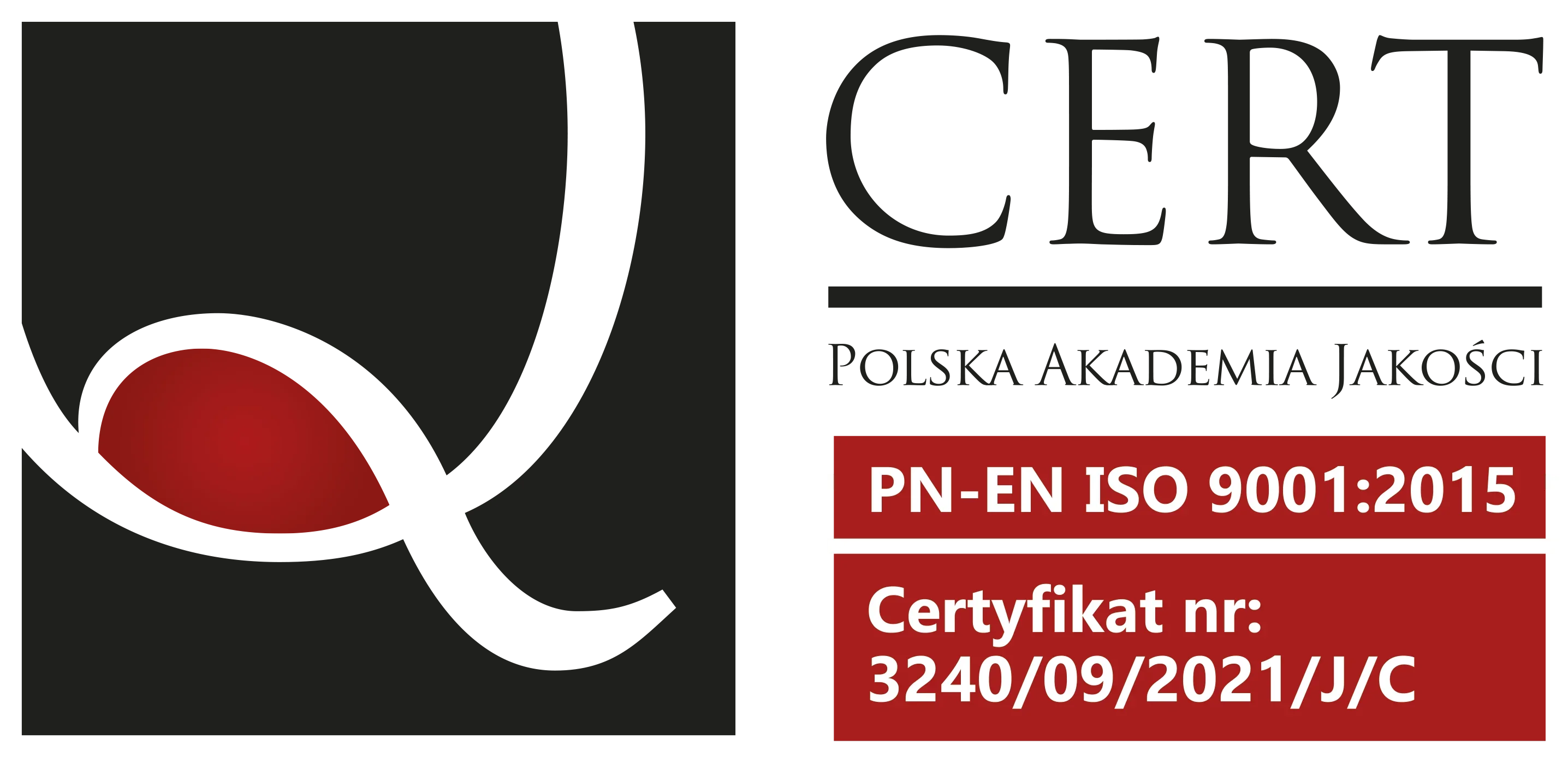 logo cert polskiej agencji jakości