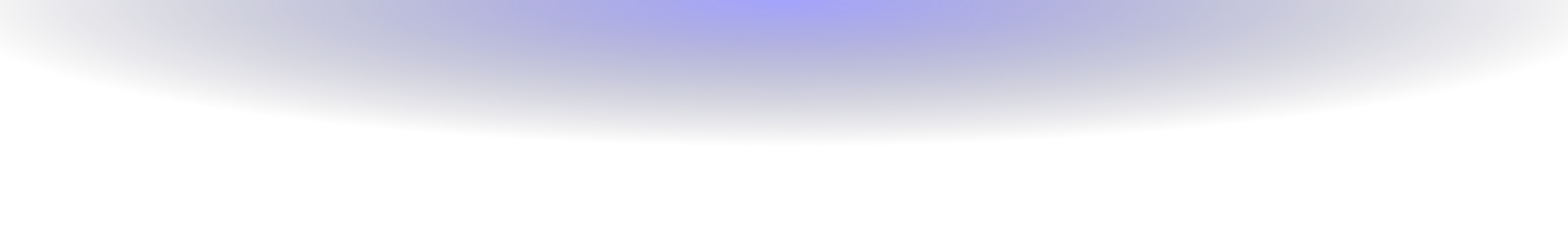 Blue crescent glow with gradient dark edges on black background.