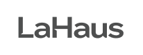 LaHaus brand name text logo in gray.